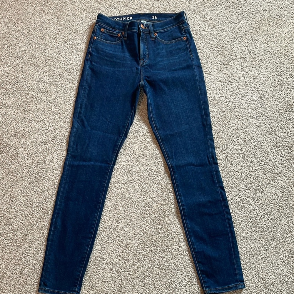JCrew Skinny Toothpick Jeans Size 26